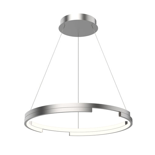 Kuzco Canada - LED Pendant - Anello Minor - Brushed Nickel- Union Lighting Luminaires Decor