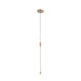 Kuzco Canada - LED Pendant - Motif - Brushed Gold- Union Lighting Luminaires Decor