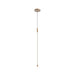 Kuzco Canada - LED Pendant - Motif - Brushed Gold- Union Lighting Luminaires Decor