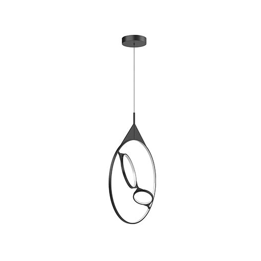 Kuzco Canada - LED Pendant - Serif - Black- Union Lighting Luminaires Decor