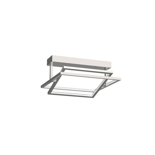 Kuzco Canada - LED Semi-Flush Mount - Mondrian - Brushed Nickel- Union Lighting Luminaires Decor