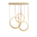 ET2 - LED Pendant - Tether - Natural Aged Brass- Union Lighting Luminaires Decor