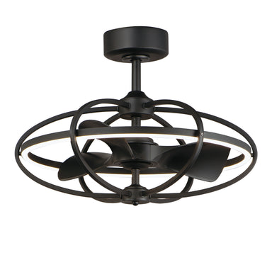 Maxim - LED Fandelight - Corona Fan - Black- Union Lighting Luminaires Decor