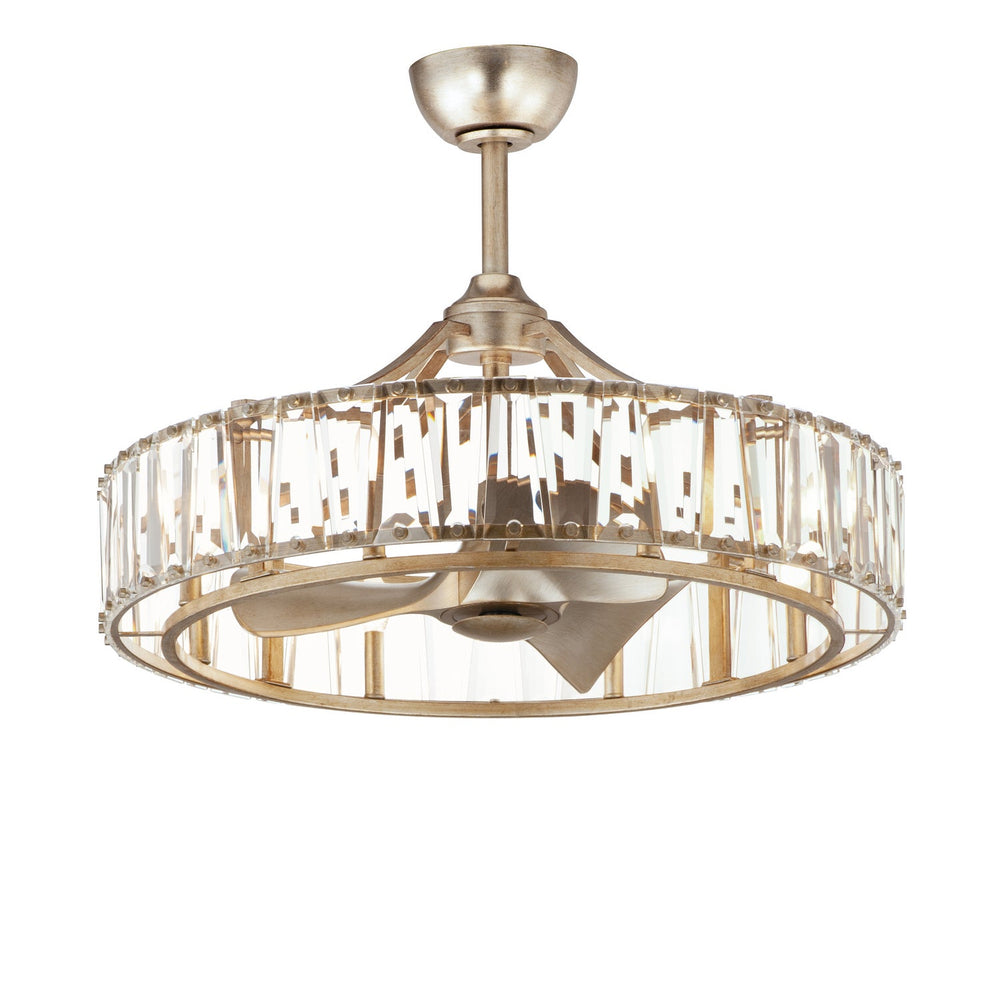 Maxim - LED Fandelight - Odeon - Golden Silver- Union Lighting Luminaires Decor