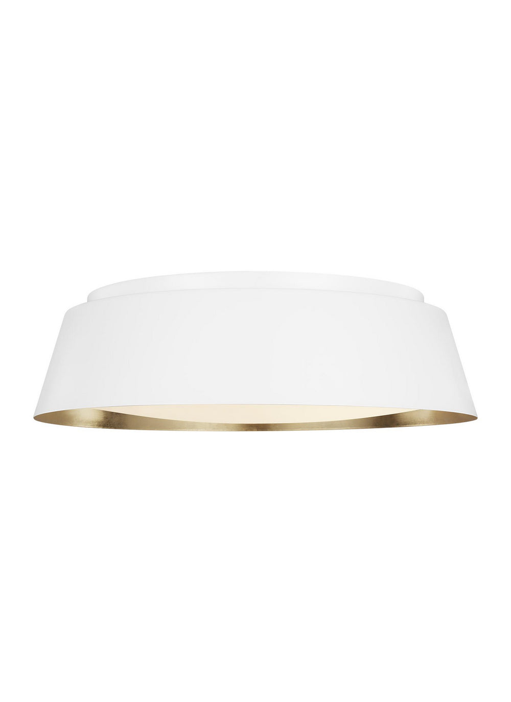 Visual Comfort Studio Canada - Four Light Flush Mount - Asher - Matte White- Union Lighting Luminaires Decor