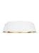 Visual Comfort Studio Canada - Four Light Flush Mount - Asher - Matte White- Union Lighting Luminaires Decor