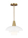 Visual Comfort Studio Canada - One Light Pendant - Rossie - Burnished Brass- Union Lighting Luminaires Decor