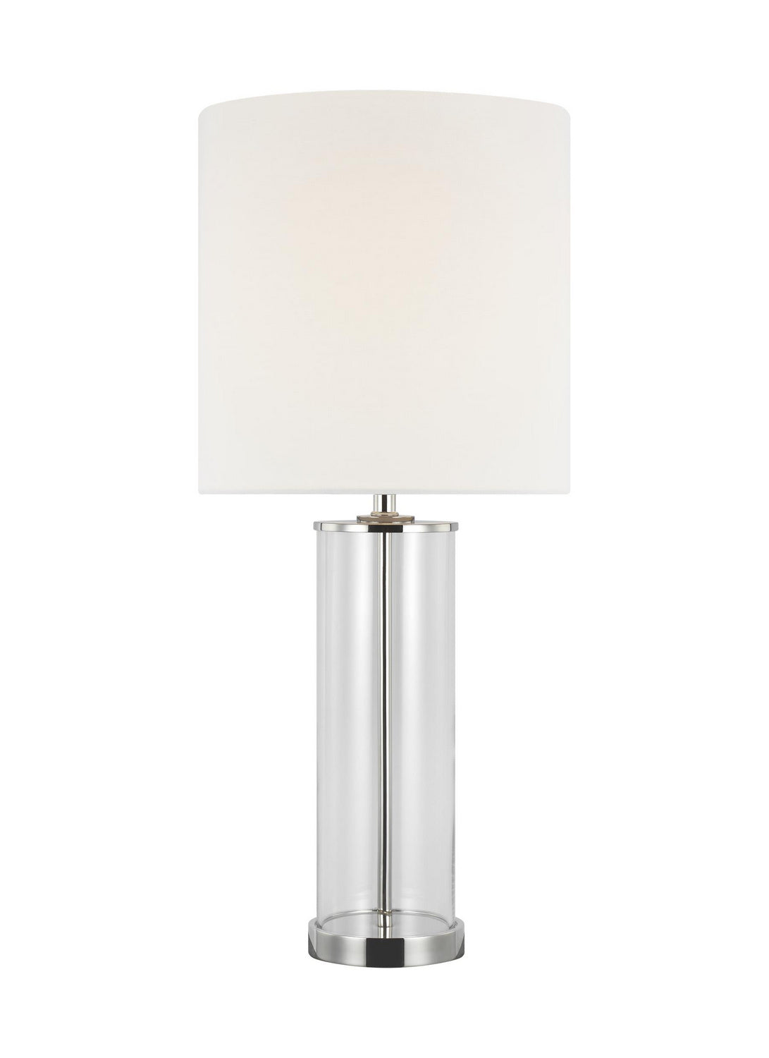 Visual Comfort Studio Canada - One Light Table Lamp - Leigh - Polished Nickel- Union Lighting Luminaires Decor