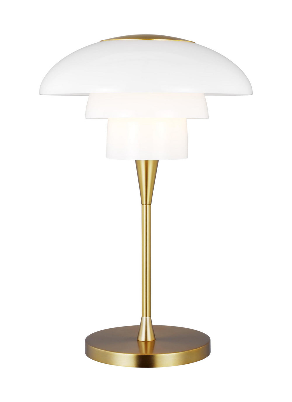 Visual Comfort Studio Canada - One Light Table Lamp - Rossie - Burnished Brass- Union Lighting Luminaires Decor