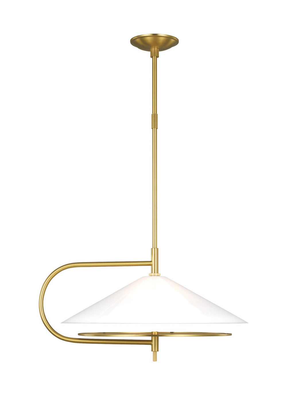 Visual Comfort Studio Canada - Two Light Pendant - Gesture - Burnished Brass- Union Lighting Luminaires Decor