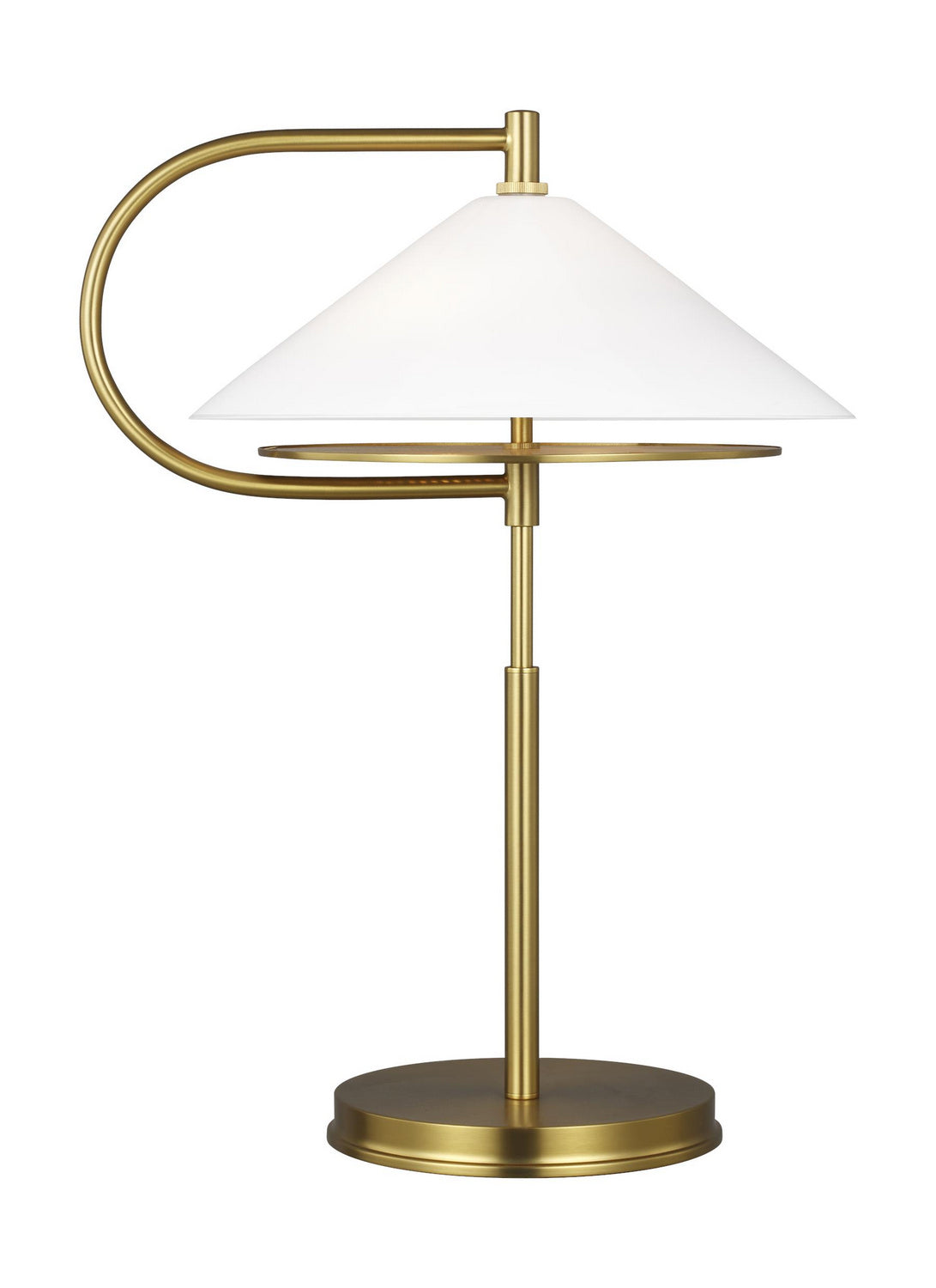 Visual Comfort Studio Canada - Two Light Table Lamp - Gesture - Burnished Brass- Union Lighting Luminaires Decor