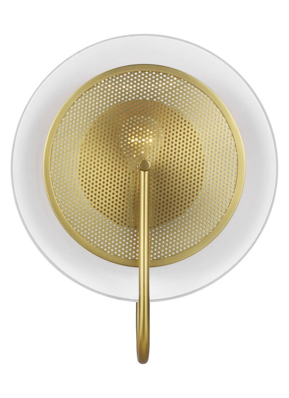 Visual Comfort Studio Canada - One Light Wall Sconce / Flush Mount - Gesture - Burnished Brass- Union Lighting Luminaires Decor