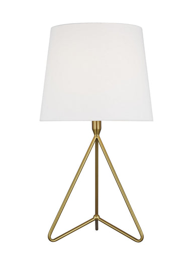 Visual Comfort Studio Canada - One Light Table Lamp - Dylan - Burnished Brass- Union Lighting Luminaires Decor