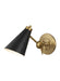 Visual Comfort Studio Canada - One Light Wall Sconce - Signoret - Burnished Brass- Union Lighting Luminaires Decor
