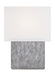 Visual Comfort Studio Canada - One Light Table Lamp - Brody - Grey Weathered Steel- Union Lighting Luminaires Decor