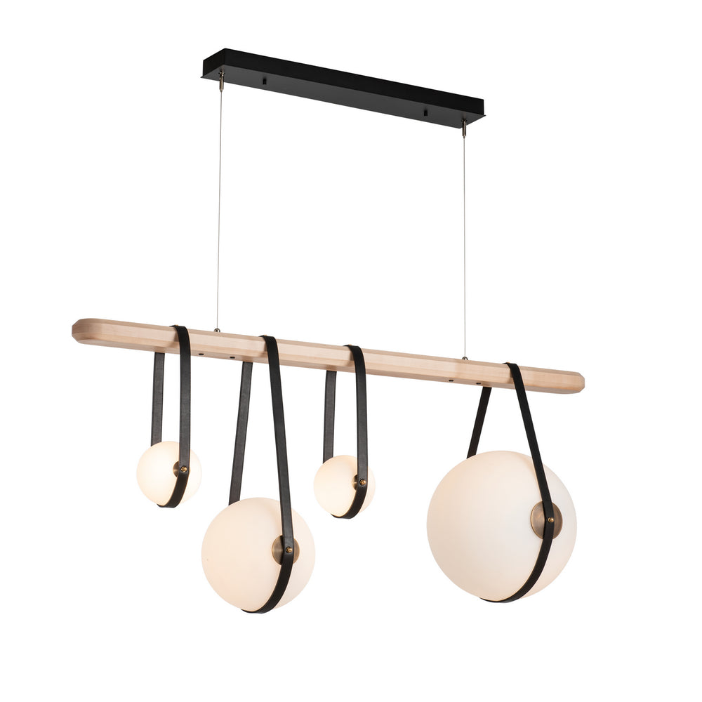 Hubbardton Forge - LED Pendant - Derby - Black- Union Lighting Luminaires Decor