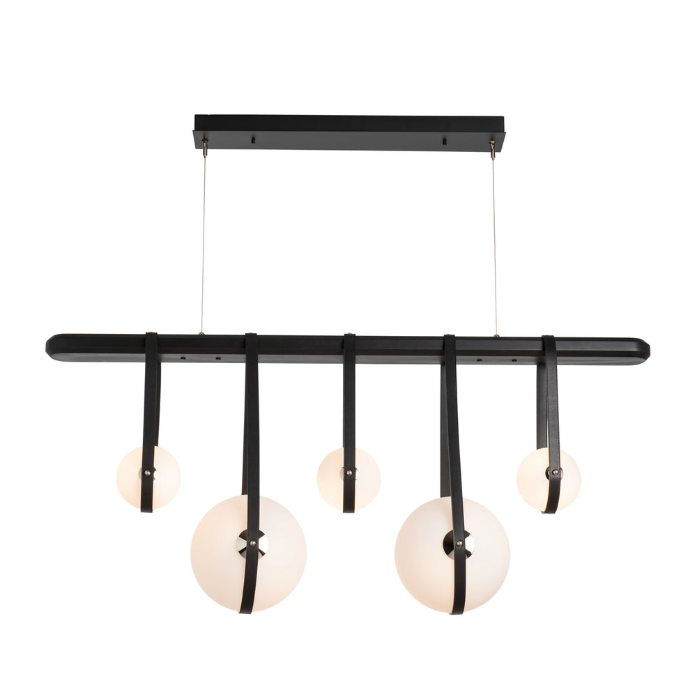 Hubbardton Forge - LED Pendant - Derby - Black- Union Lighting Luminaires Decor