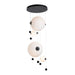 Hubbardton Forge - LED Pendant - Abacus - Black- Union Lighting Luminaires Decor