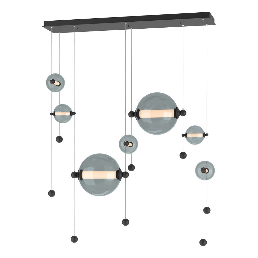 Hubbardton Forge - LED Pendant - Abacus - Black- Union Lighting Luminaires Decor