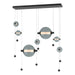 Hubbardton Forge - LED Pendant - Abacus - Black- Union Lighting Luminaires Decor
