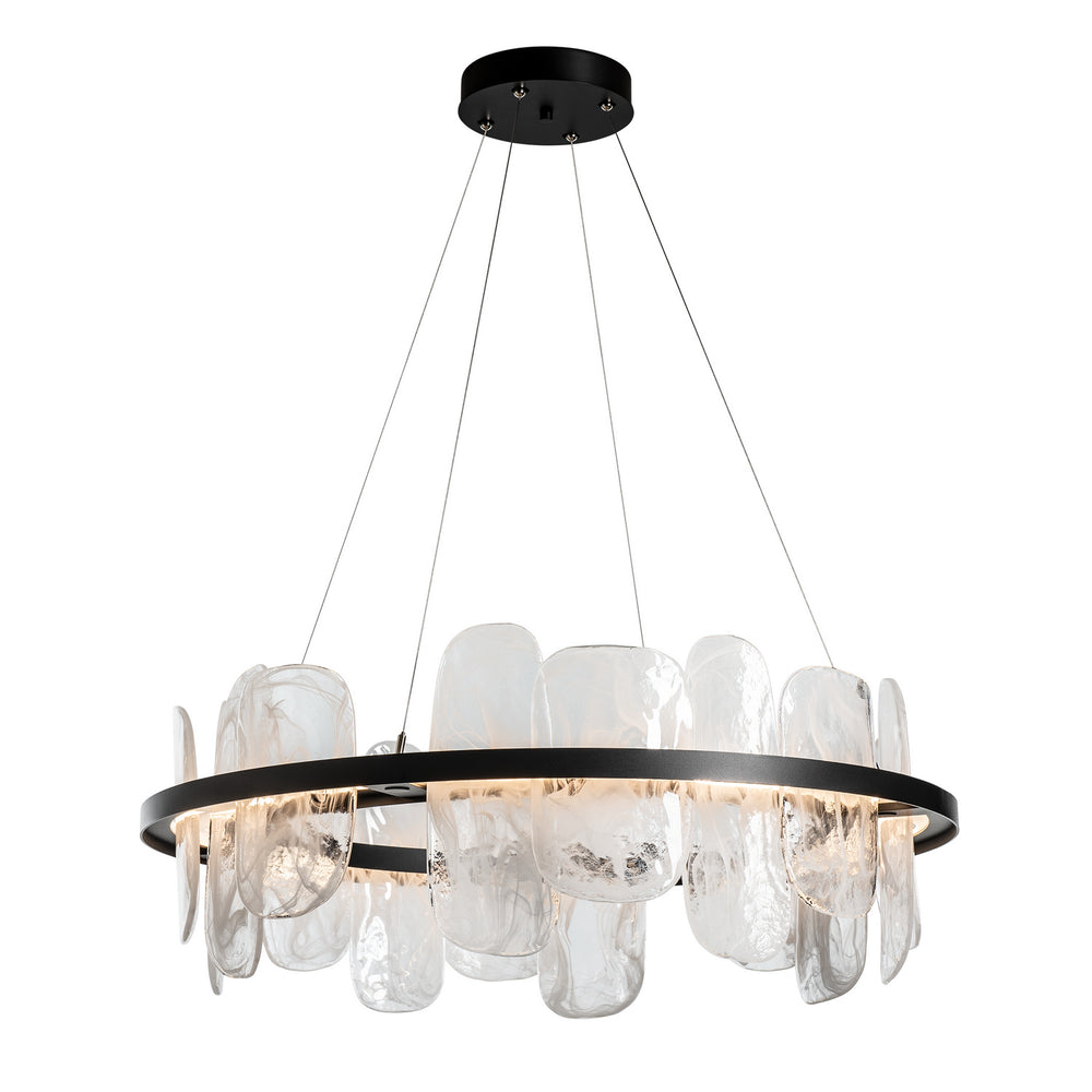 Hubbardton Forge - LED Pendant - Vitre - Black- Union Lighting Luminaires Decor