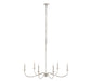 Z-Lite Canada - Six Light Chandelier - Arrington - Polished Nickel- Union Lighting Luminaires Decor