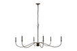 Z-Lite Canada - Six Light Chandelier - Arrington - Matte Black- Union Lighting Luminaires Decor