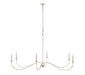 Z-Lite Canada - Six Light Chandelier - Arrington - Polished Nickel- Union Lighting Luminaires Decor