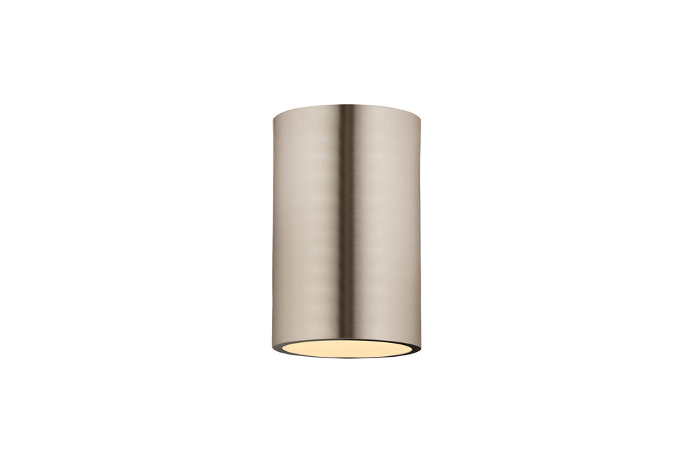 Z-Lite Canada - One Light Flush Mount - Harley - Brushed Nickel- Union Lighting Luminaires Decor