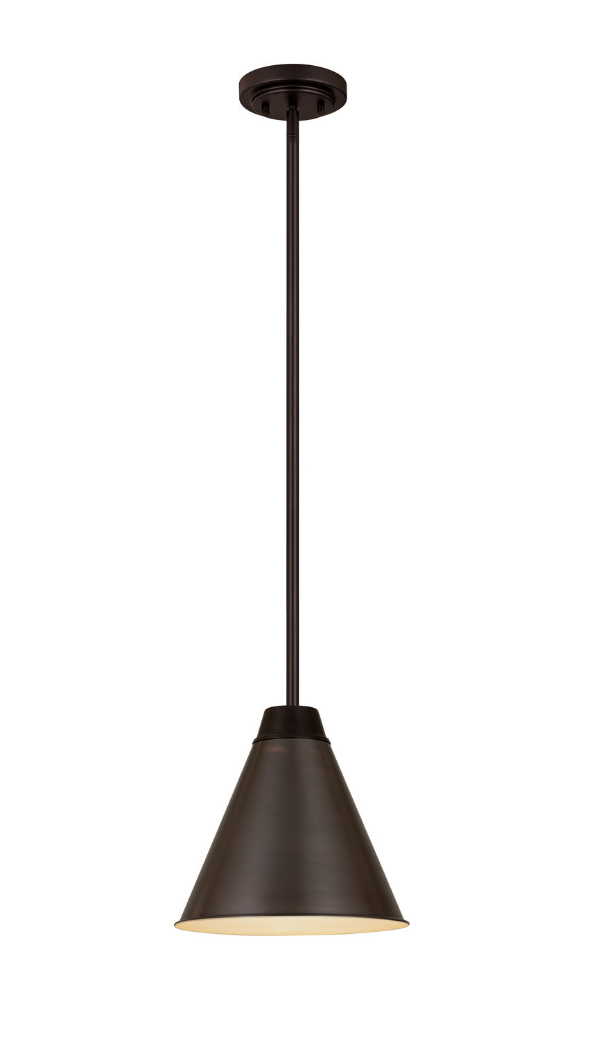Z-Lite Canada - One Light Pendant - Eaton - Bronze Plate- Union Lighting Luminaires Decor