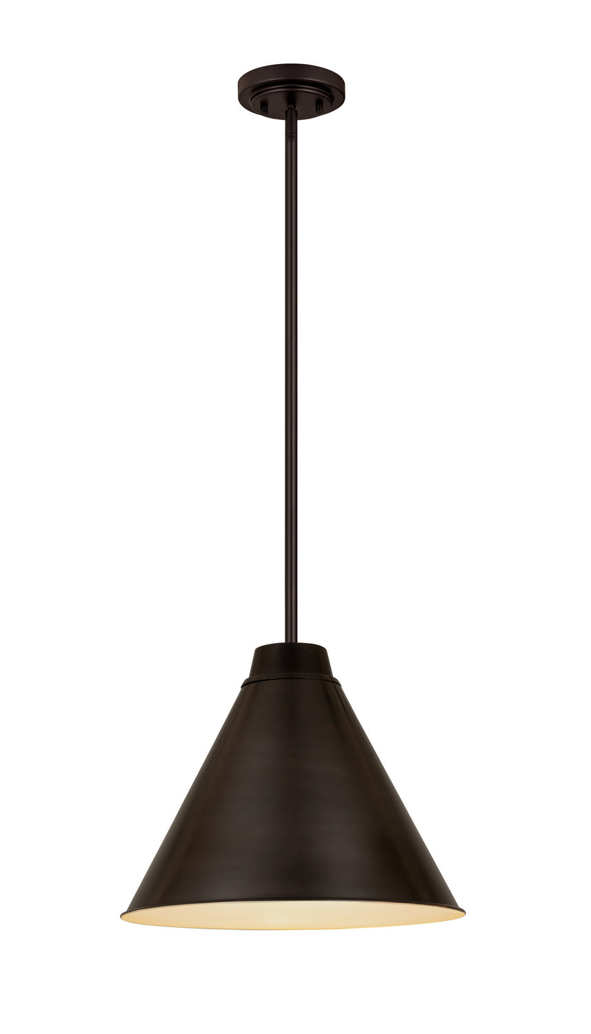 Z-Lite Canada - One Light Pendant - Eaton - Bronze Plate- Union Lighting Luminaires Decor