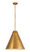 Z-Lite Canada - One Light Pendant - Eaton - Rubbed Brass- Union Lighting Luminaires Decor