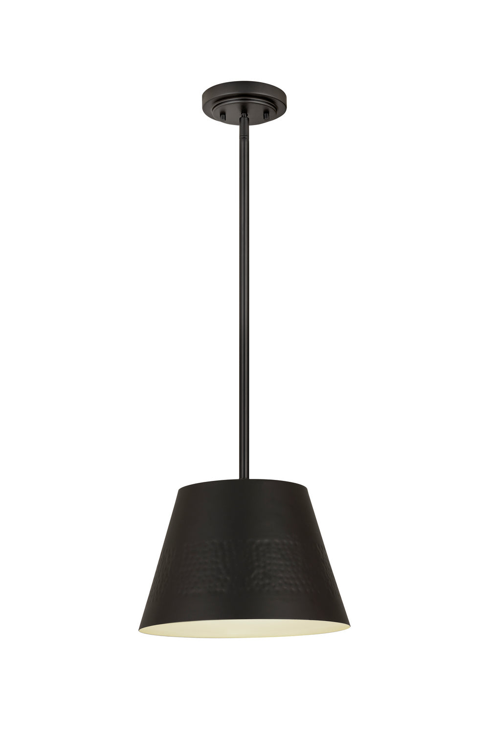 Z-Lite Canada - One Light Pendant - Maddox - Matte Black- Union Lighting Luminaires Decor