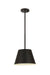 Z-Lite Canada - One Light Pendant - Maddox - Matte Black- Union Lighting Luminaires Decor