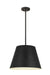 Z-Lite Canada - One Light Chandelier - Maddox - Matte Black- Union Lighting Luminaires Decor