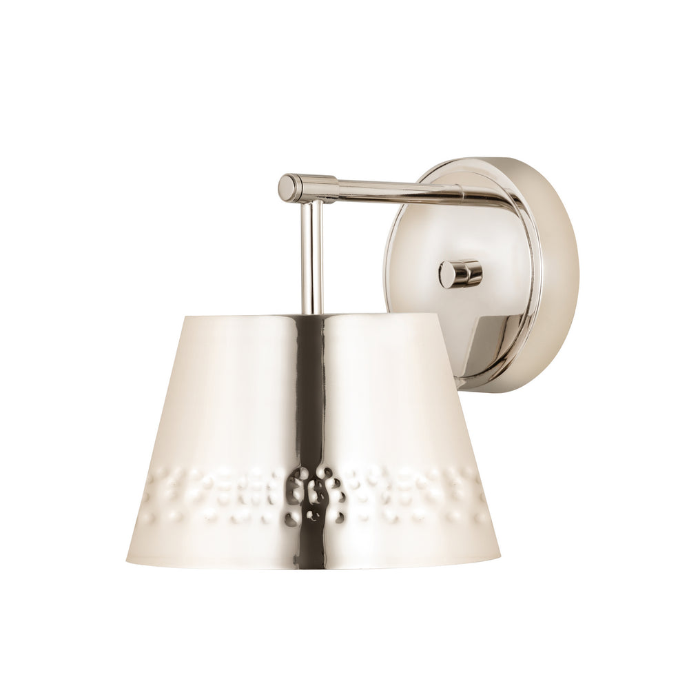 Z-Lite Canada - One Light Wall Sconce - Maddox - Polished Nickel- Union Lighting Luminaires Decor