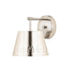 Z-Lite Canada - One Light Wall Sconce - Maddox - Polished Nickel- Union Lighting Luminaires Decor