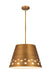 Z-Lite Canada - One Light Chandelier - Katie - Rubbed Brass- Union Lighting Luminaires Decor