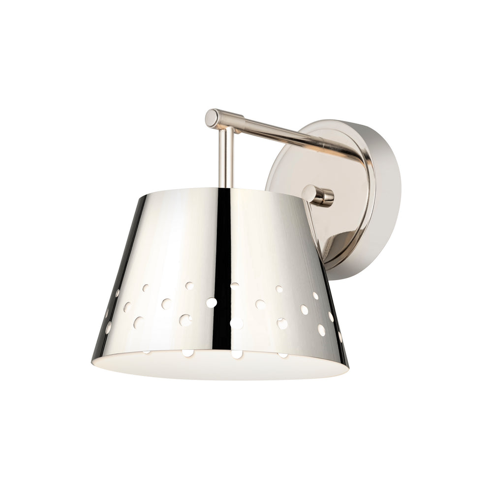 Z-Lite Canada - One Light Wall Sconce - Katie - Polished Nickel- Union Lighting Luminaires Decor