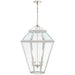 Ralph Lauren Canada - Six Light Lantern - Edmund - Polished Nickel- Union Lighting Luminaires Decor