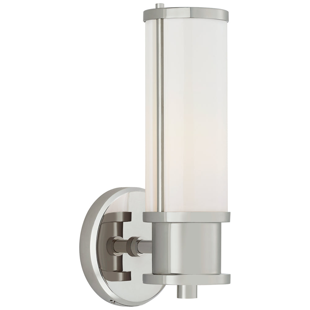 Ralph Lauren Canada - One Light Wall Sconce - Lichfield - Polished Nickel- Union Lighting Luminaires Decor