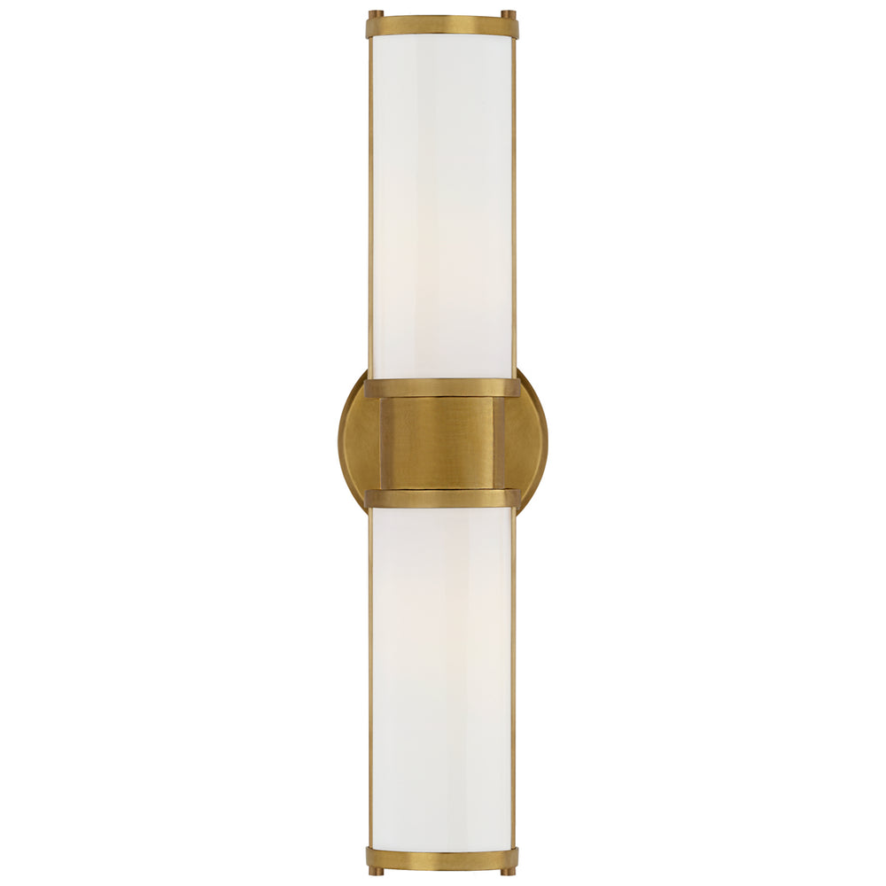 Ralph Lauren Canada - Two Light Wall Sconce - Lichfield - Natural Brass- Union Lighting Luminaires Decor