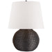 Ralph Lauren Canada - One Light Table Lamp - Lohan - Black Rattan- Union Lighting Luminaires Decor
