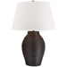 Ralph Lauren Canada - One Light Table Lamp - Lohan - Black Rattan- Union Lighting Luminaires Decor