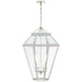 Ralph Lauren Canada - Six Light Lantern - Edmund - Polished Nickel- Union Lighting Luminaires Decor