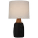 Visual Comfort Signature Canada - LED Table Lamp - Aida - Porous Black and Natural Oak- Union Lighting Luminaires Decor
