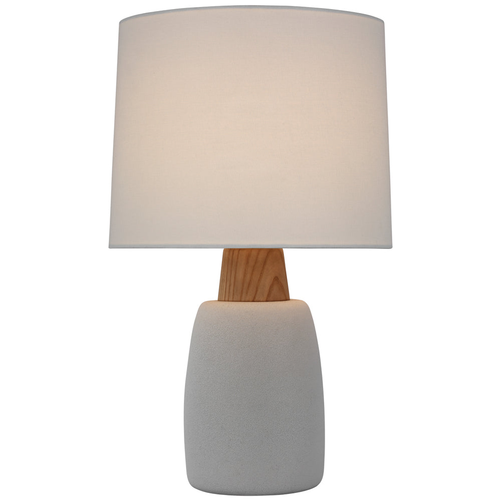 Visual Comfort Signature Canada - LED Table Lamp - Aida - Porous White and Natural Oak- Union Lighting Luminaires Decor