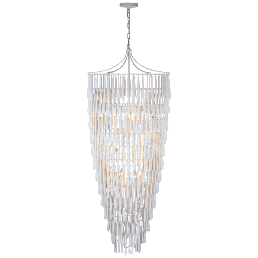 Visual Comfort Signature Canada - LED Chandelier - Vacarro - Plaster White- Union Lighting Luminaires Decor