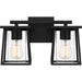 Quoizel - Two Light Bath - Lodge - Matte Black- Union Lighting Luminaires Decor