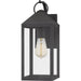 Quoizel - One Light Outdoor Wall Mount - Thorpe - Mottled Black- Union Lighting Luminaires Decor
